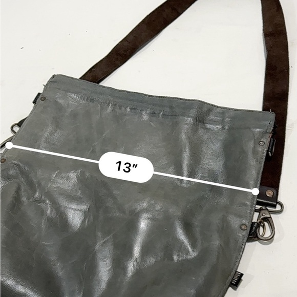 Maii Ltd black and gray leather hobo bag - Picture 9 of 16